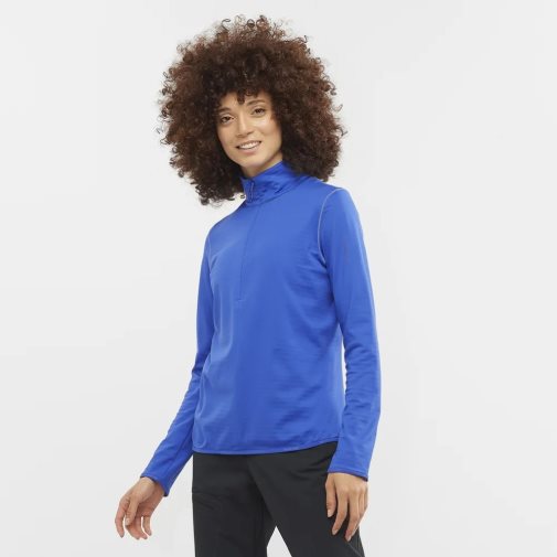 Blue Salomon Essential Lightwarm Half Zip Women's Jackets | IE DY6504